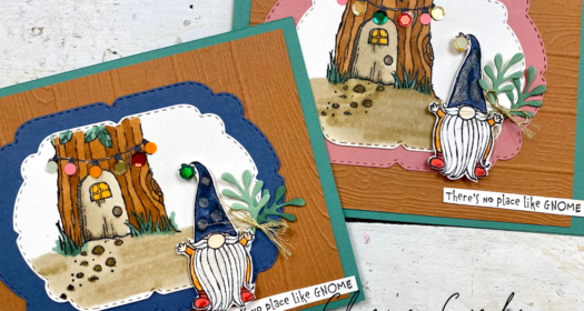 gnome for the holidays christmas card