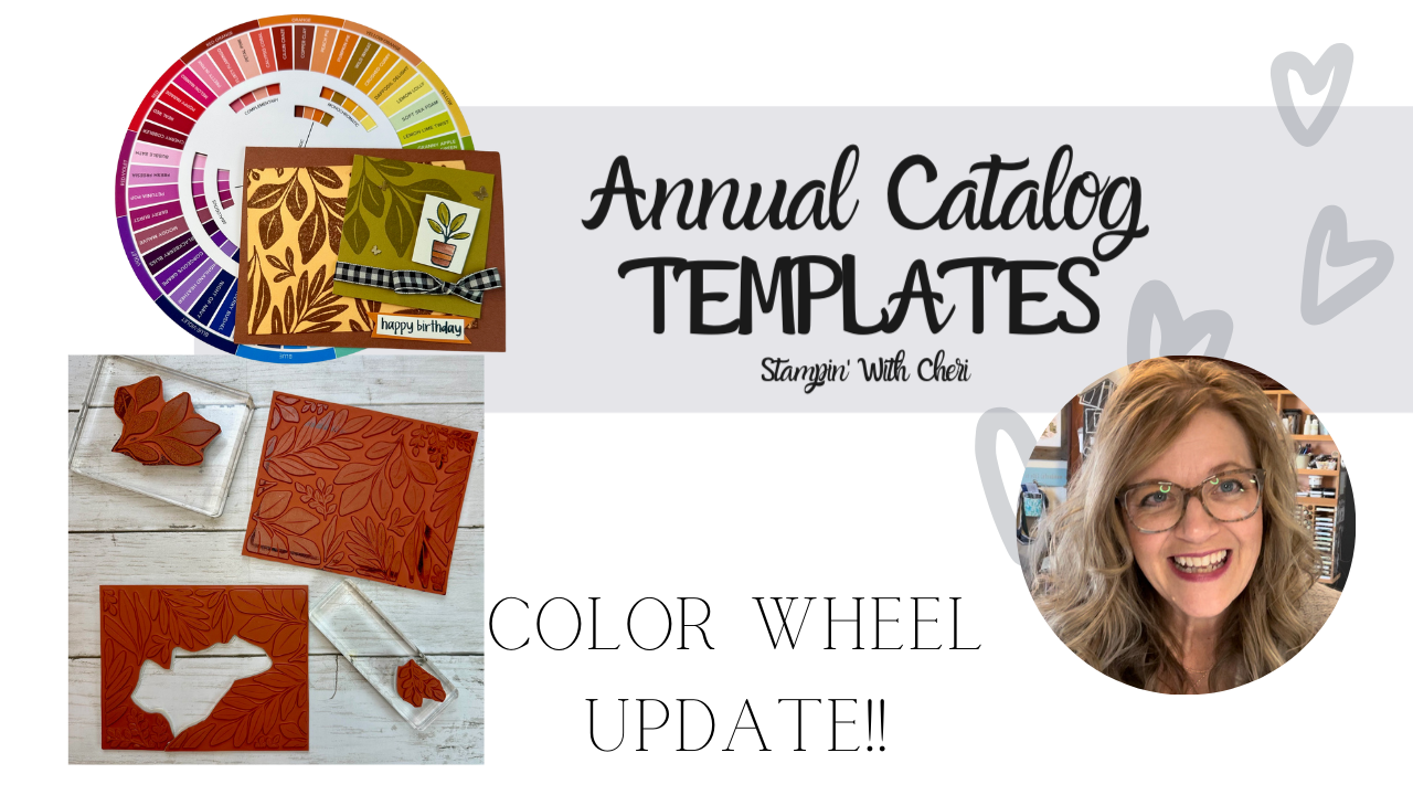  Foto zu Stampin Up Annual Catalog 2024-2025: Color Wheel, Templates & More!! 