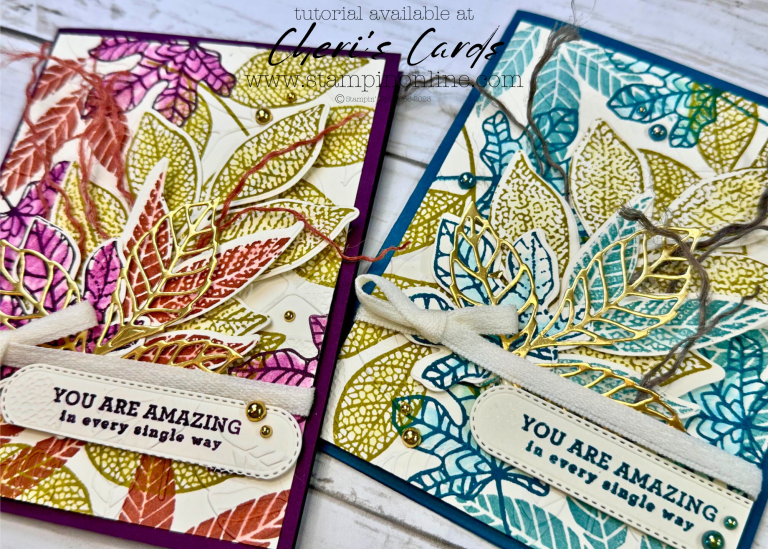 Changing Leaves {For Any Season!} Stampin Up Online Exclusives | Cheri ...